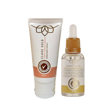 Cargar imagen en el visor de la galería, Kit Tonico Aclarante Facial y Dermoaclarante 60ml Class Gold