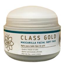 Cargar imagen en el visor de la galería, Mascarilla soft face Class Gold