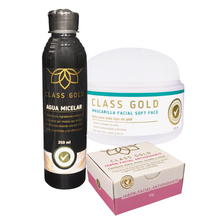 Cargar imagen en el visor de la galería, Kit Facial Piel Joven Class Gold Mas Obsequio
