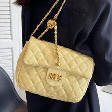 Cargar imagen en el visor de la galería, Bolso Acolchado Amarillo Claro