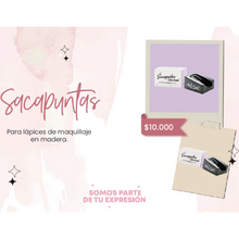 Cargar imagen en el visor de la galería, Sacapuntas Cejas Catalina Jaramillo