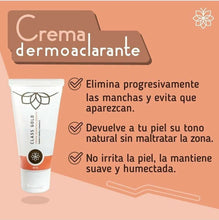 Cargar imagen en el visor de la galería, Crema dermoaclarante Cremas corporales Class Gold