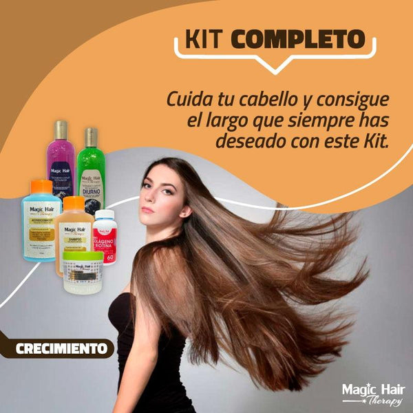 Conoce el kit de crecimiento de Magic Hair