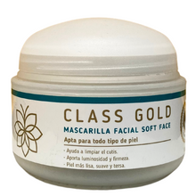 Cargar imagen en el visor de la galería, Mascarilla soft face Class Gold

