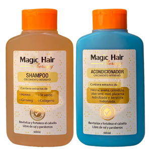 Kit Magic Hair Crecimiento: Shampoo, Acondicionador y Obsequio