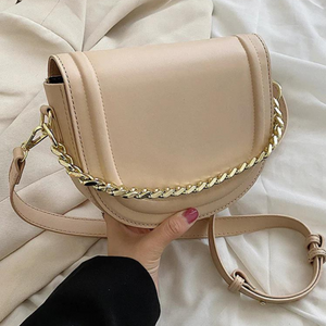 Bolso Carriel Moderno Beige