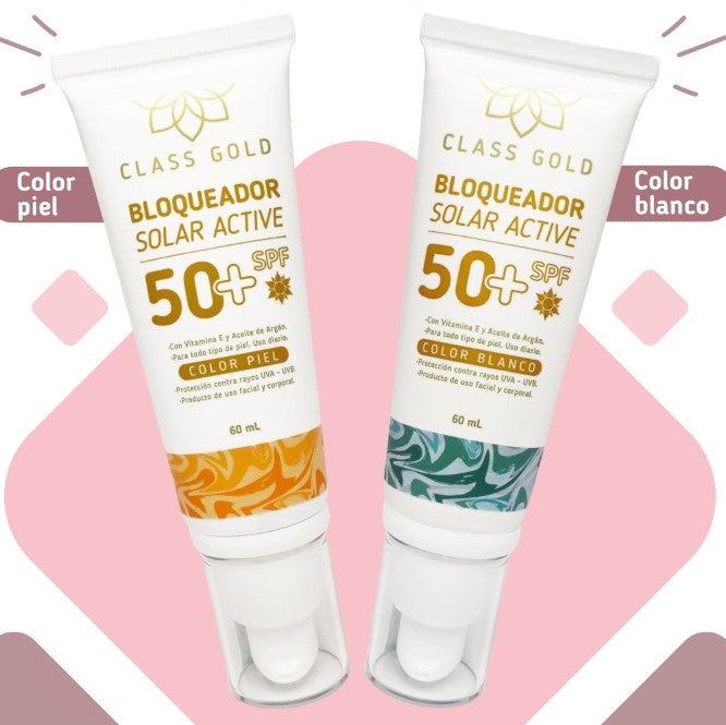 Class Gold Protector Solar Color Piel - Beauty Market